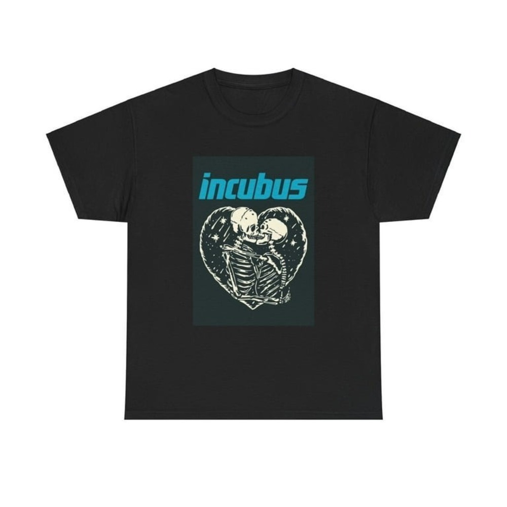 Incubus T-shirt Skeleton Heart Love